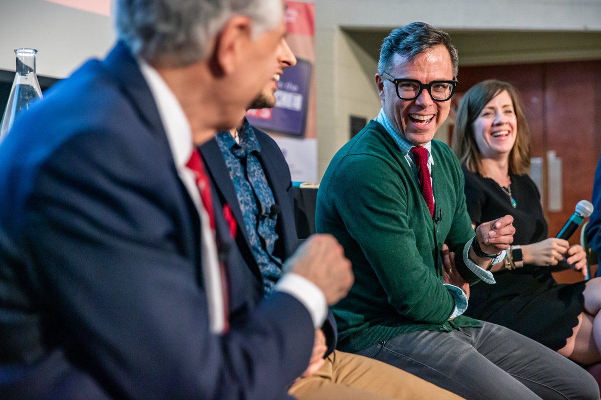 AdaMcVean's tweet photo. Just a really nice photo of @CaulfieldTim at the #OSS20th https://t.co/IsIZivdD8q