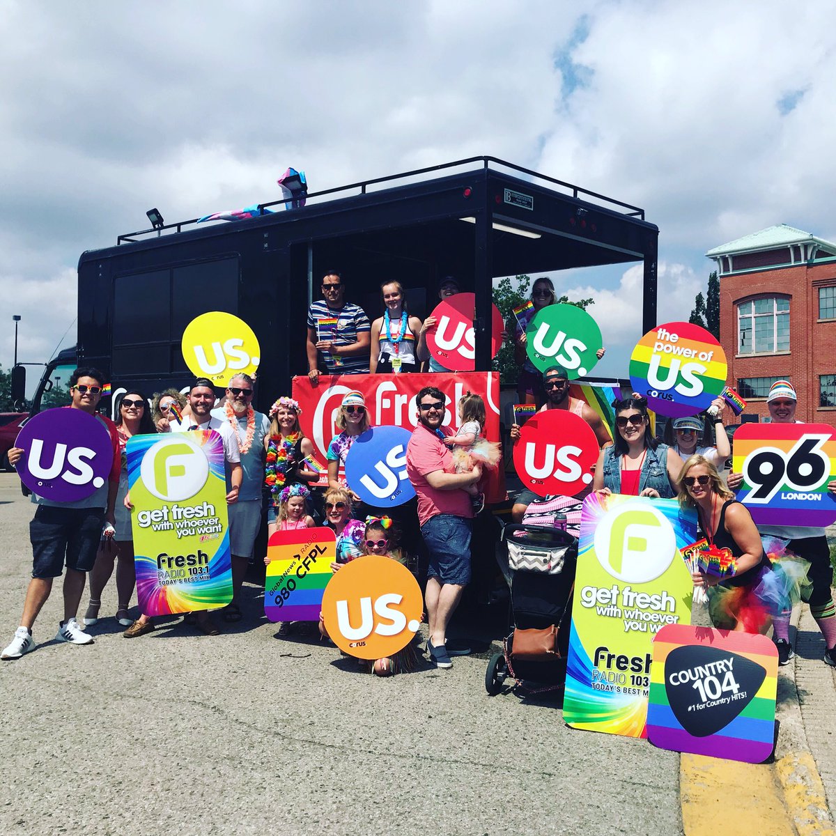 2019 London Pride Parade #CorusPride #ThePowerofUS  <a href="/prideldnfest/">Pride London Festival</a> <a href="/FM96Rocks/">FM96</a>  <a href="/1031FreshRadio/">1031 Fresh Radio</a>  <a href="/AM980News/">980 CFPL London News</a>  <a href="/Country104/">Country 104</a>  <a href="/CorusPR/">Corus Communications</a>