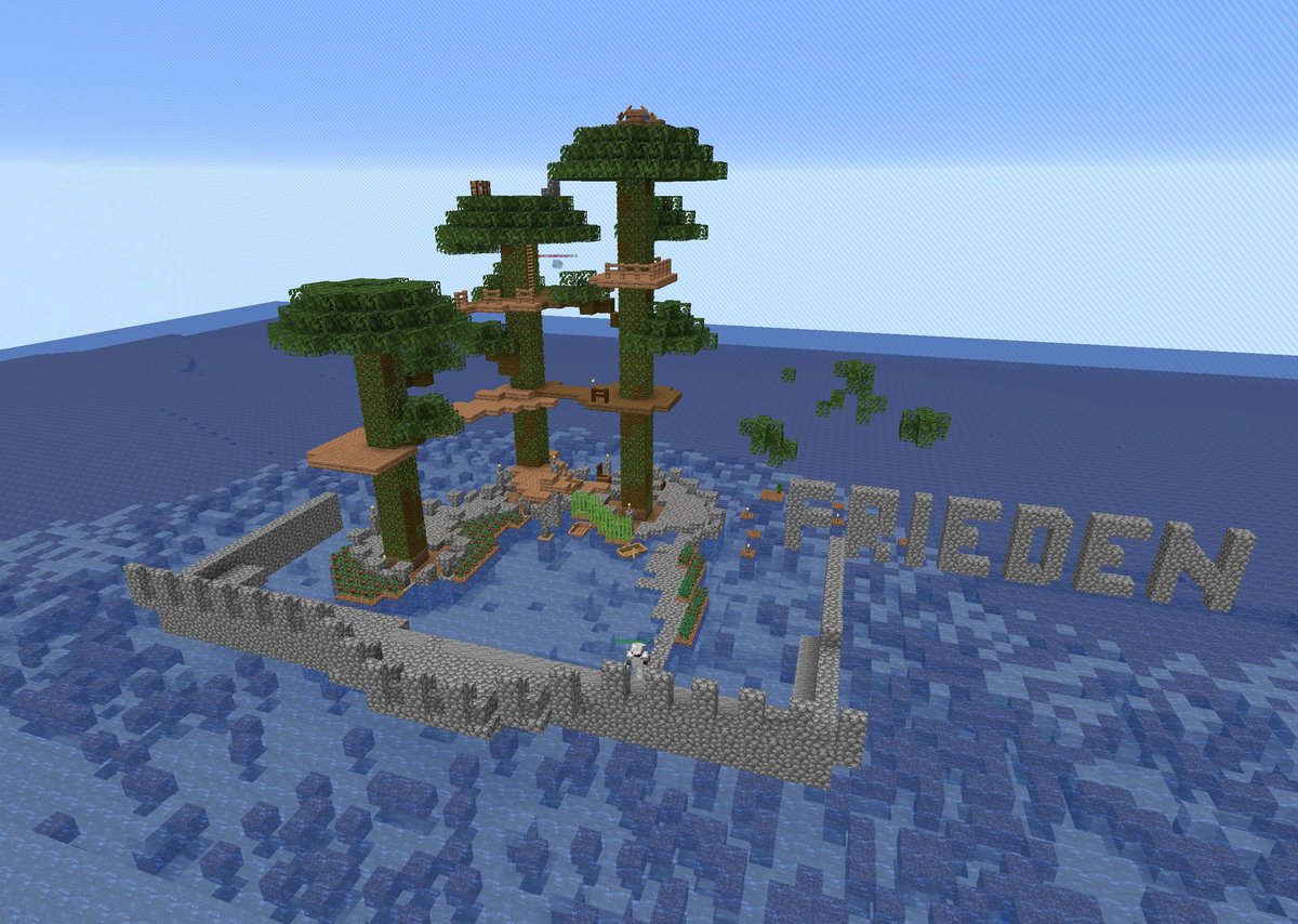 MarkHuger's tweet image. Das Baumhaus von @DiddiYT in Minecraft #SURO2
