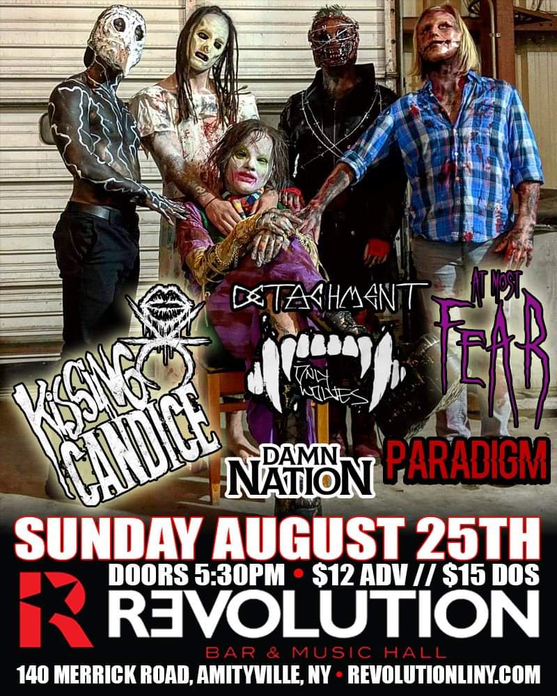 detachment (@detachmentny) on Twitter photo Also later in August, 8/25 we play with <a href="/Kissing_Candice/">Kissing Candice</a> and a bunch of other great bands <a href="/revolution_li/">Revolution</a>. Dm for tickets. Also later in August, 8/25 we play with <a href="/Kissing_Candice/">Kissing Candice</a> and a bunch of other great bands <a href="/revolution_li/">Revolution</a>. Dm for tickets.