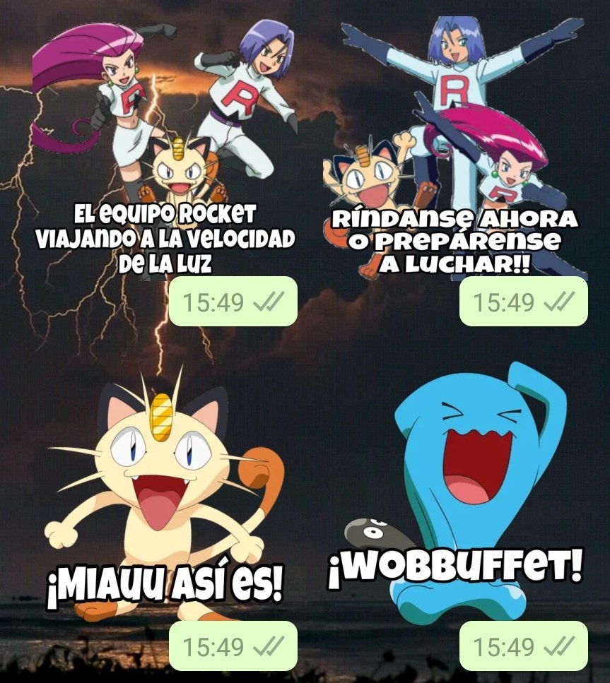 Matt_XYZ's tweet image. Stickers del equipo rocket xD
(Gracias a quien sea que haya compartido xDDD)
#TeamGORocket #TeamRocketGo #EquipoRocket
