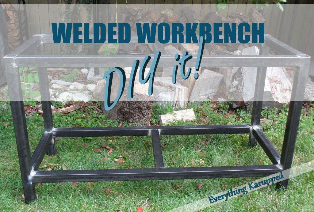 karupped's tweet photo. Wanting an outfeed table for his workshop, he decided to make his own welded workbench! His first welding project came out amazing! Take the mystery out of welding...see how he did it. #welding #weldedworkbench #woodworking #workshopbench https://t.co/ejnFSWkb4W https://t.co/fqeRTvdYAm