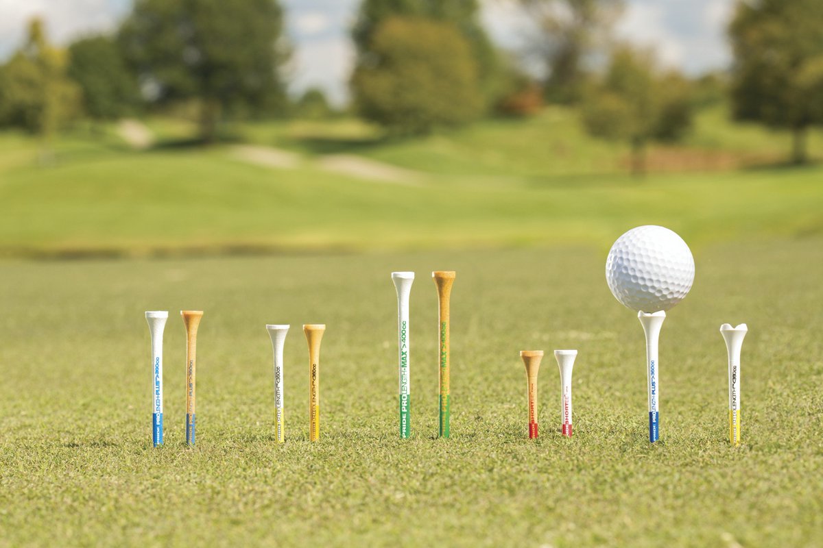 PrideSportsUS's tweet photo. The PTS family! This line of tees are designed for consistent tee heights every time! What color do you prefer?? 💚💙💛❤️ #golf #golfr #golfing #golftee #golfswing #golfstagram #dailygolf #instagolf https://t.co/90MJfyXuou