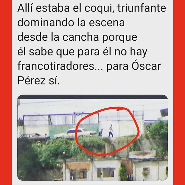 ASESINO EL KOKY SE PASEA muy campante por la cancha de básquet en Cota 905. 
Cómo todo un Nerón baila y celebra mientras la ciudadanía está aterrada.

Maduro no tienes a quien echarle la culpa. Tú revolución socialista es la fábrica de estos asesinos, de… bit.ly/32ZTDCK