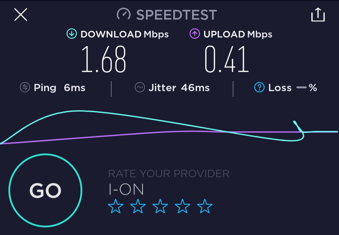 amstatweet's tweet image. @dvoisssv #HighSpeedIon
I'm just going to leave these screenshots for you to take care of it. I have only received pathetic services since past 2 months. No change. 15 Mbps is the plan. Often I don't even get 1 Mbps speed. Stop looting your customers and repair your faults.