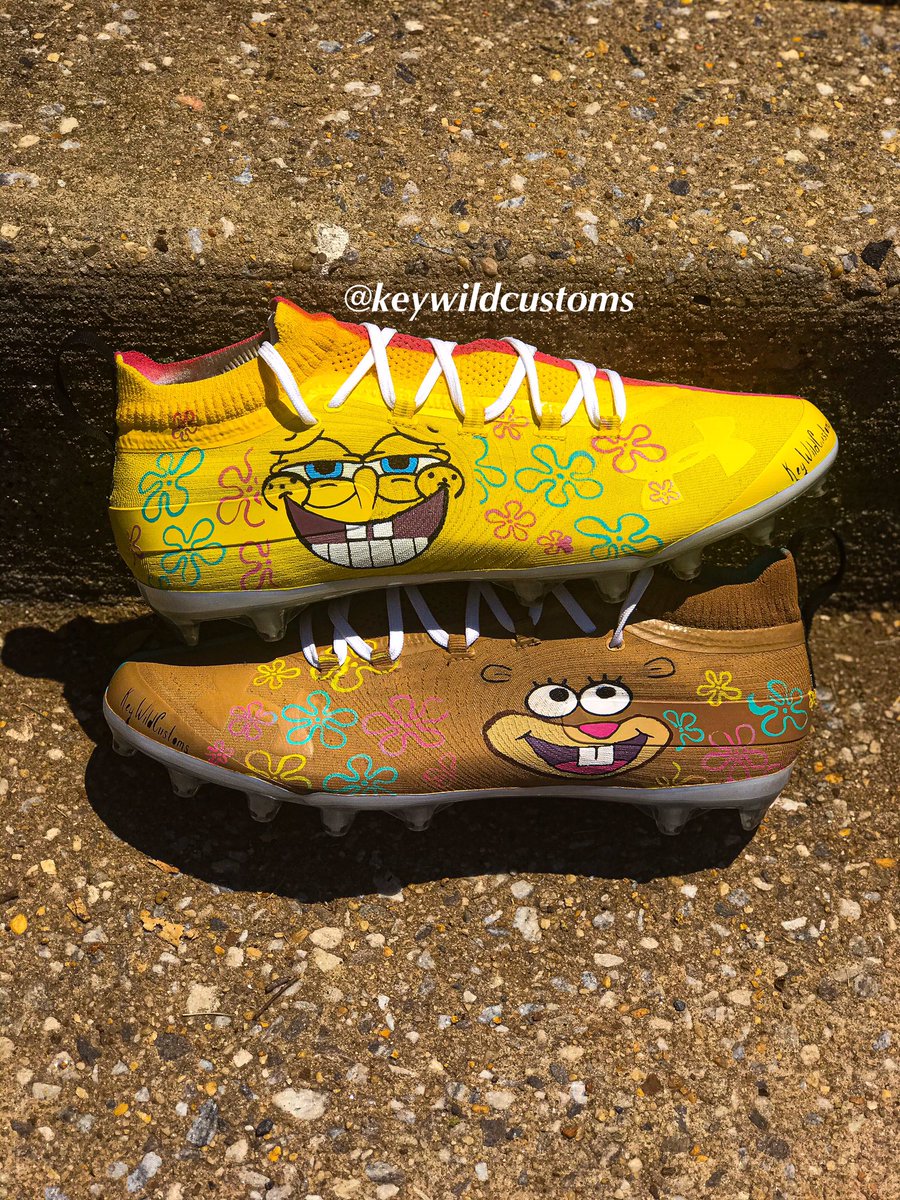 kyrie 5 spongebob custom