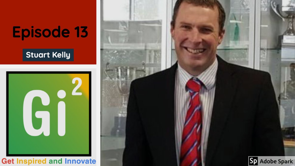 Do you need help with staying motivated? Listen to this episode with @stuartkellynz to get you pumped up for this school year! @lancerkey @mrshowell24 @GoogleForEdu #edtech #ditchbook #tlap #ETCoaches #Googleei #iste #podcastedu @EduPodNet getinspiredandinnovate.com