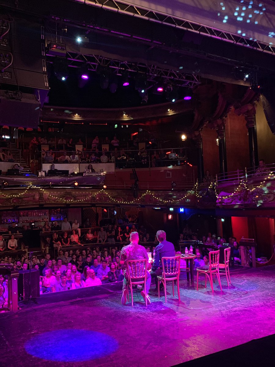 CheerfulPodcast's tweet photo. And that’s a wrap! Thanks to our wonderful guests and audience at tonight’s #cheerfullive https://t.co/aEpAA0gITl