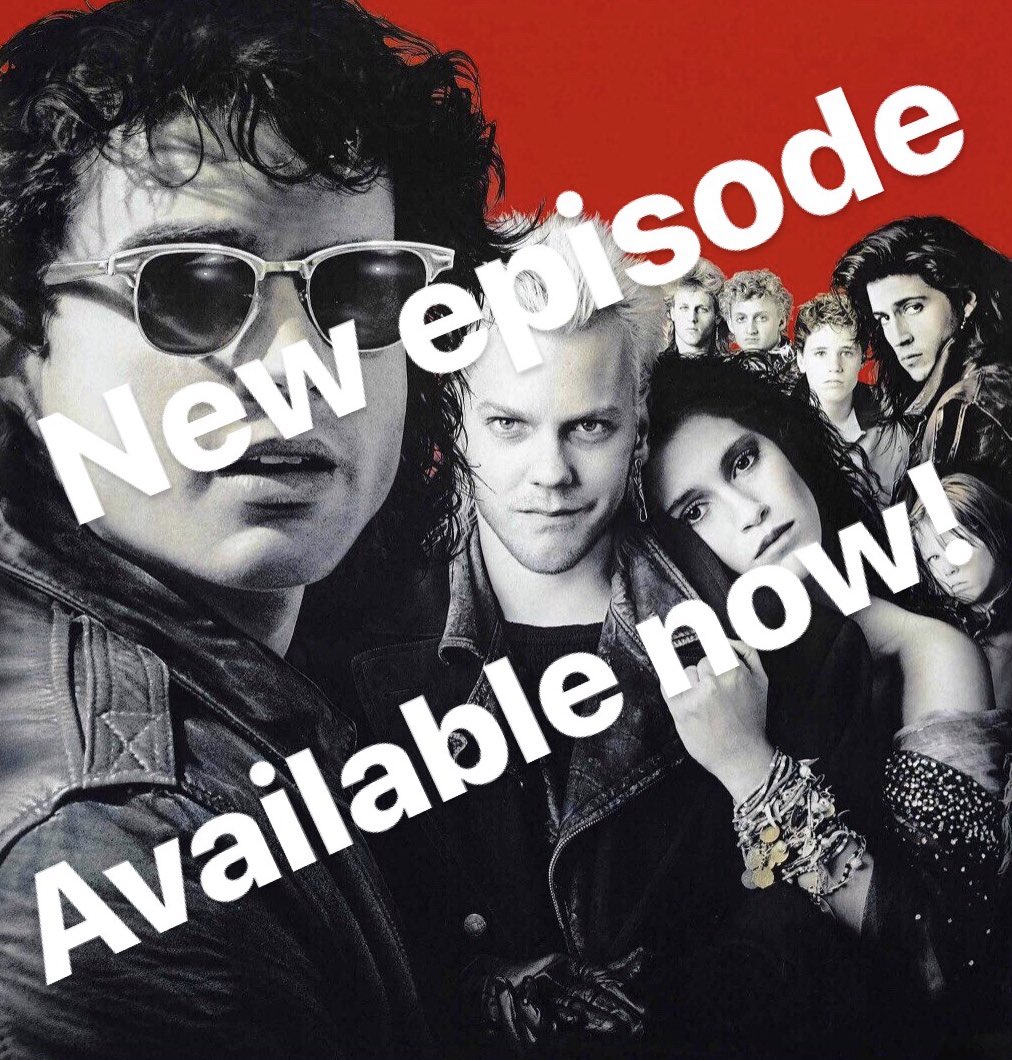 New episode! It’s a long one, we rambled #thelostboys #horror #movies #film #podcast #horrorpodcast