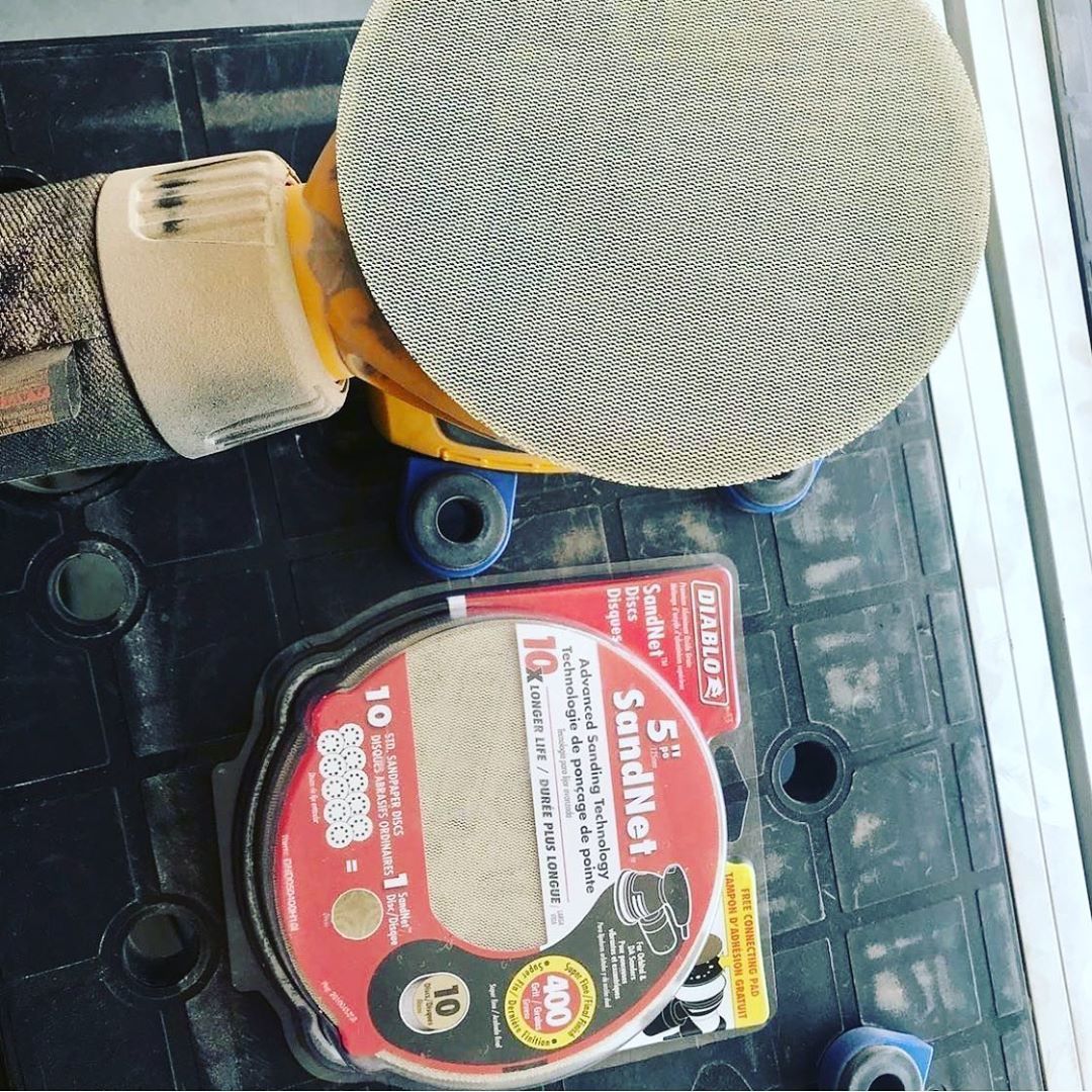 DiabloTools's tweet photo. Clean and reuse for multiple uses. Simply shake, vacuum, or rinse.

Reposting @jackswiggins:
"Have you tried our new Diablo Tools SandNet discs on your sander? Just use, rinse, repeat! It’s like 10 regular sanding discs in one!"
...
https://t.co/YcGsRB1ZF0

#DiabloTools
#SandNet https://t.co/sTjlEft3lk