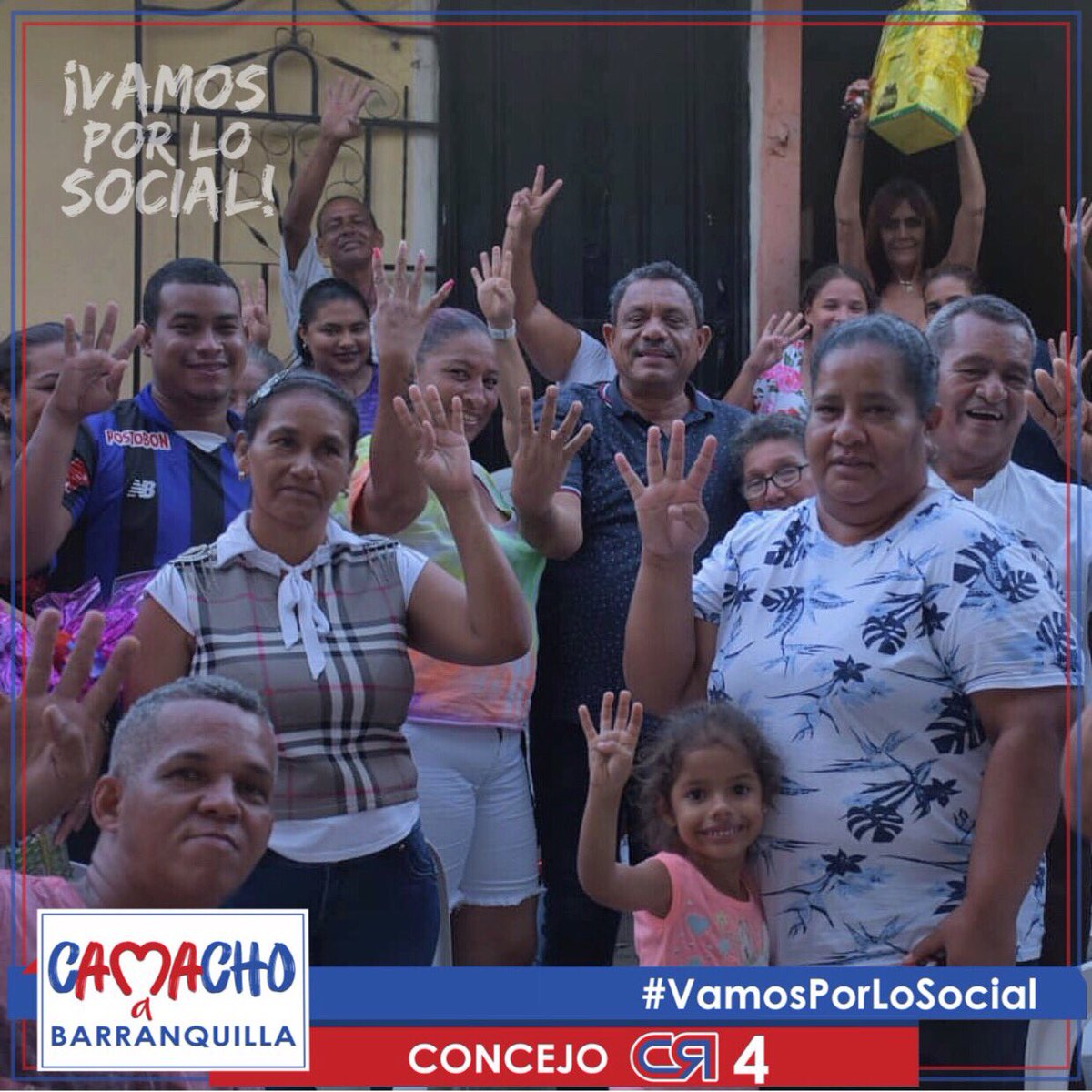 josecamacho01's tweet photo. Visitando el barrio Rebolo, comprometido con el trabajo social en la comunidad desde el #ConcejoDeBarranquilla.
Marca CR4
¡#VamosPorLoSocial!🔵🔴 #Barranquilla #CR4 #Rebolo #ConcejalCamacho https://t.co/eVQgWl7Sht