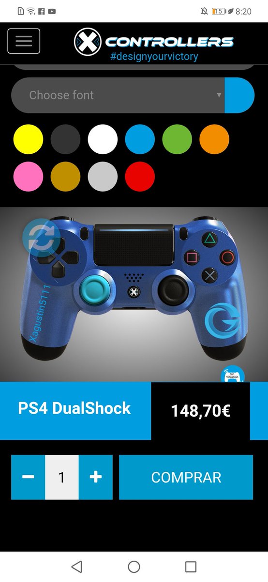 EmilianoHC8's tweet photo. #AguSXControllers esperó ganar porque mi mando no sirve código en la tienda de fortnite xagustin5111 https://t.co/Ug6IRfDwdQ