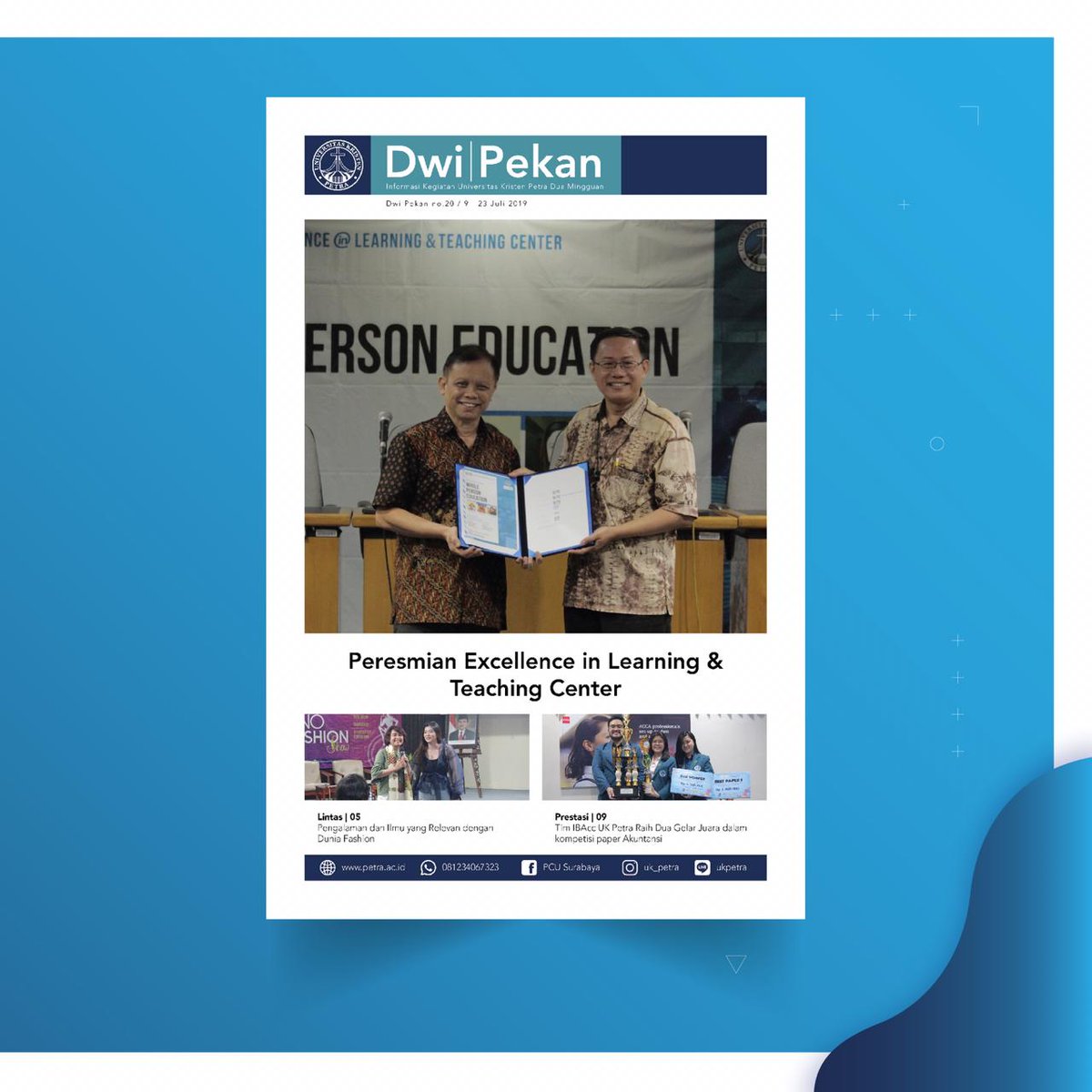 Petra Christian University tweet media