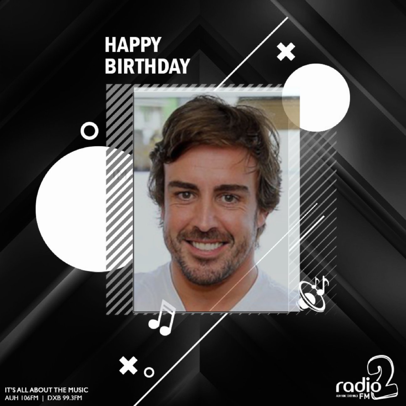 Happy Birthday to double F1 World Champion Fernando Alonso 