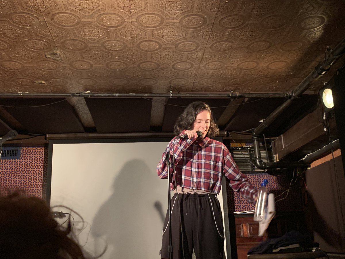 wincewong's tweet photo. I got the chance to watch @evaandheriud live in Brooklyn tonight and I was starstruck and total fanboying. She is really as funny live as she is on Twitter. @ArtSchoolComedy #artschoolcomedy. Thanks for a great night! https://t.co/HcrJ5VG45f