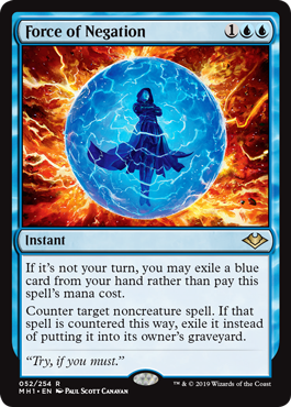 PucaScore's tweet photo. Foil Force of Negation (MH1) was just traded on PucaTrade for 40000 Points: https://t.co/S5AK7rFgch #PucaScore #mtg https://t.co/aLT556qAWK