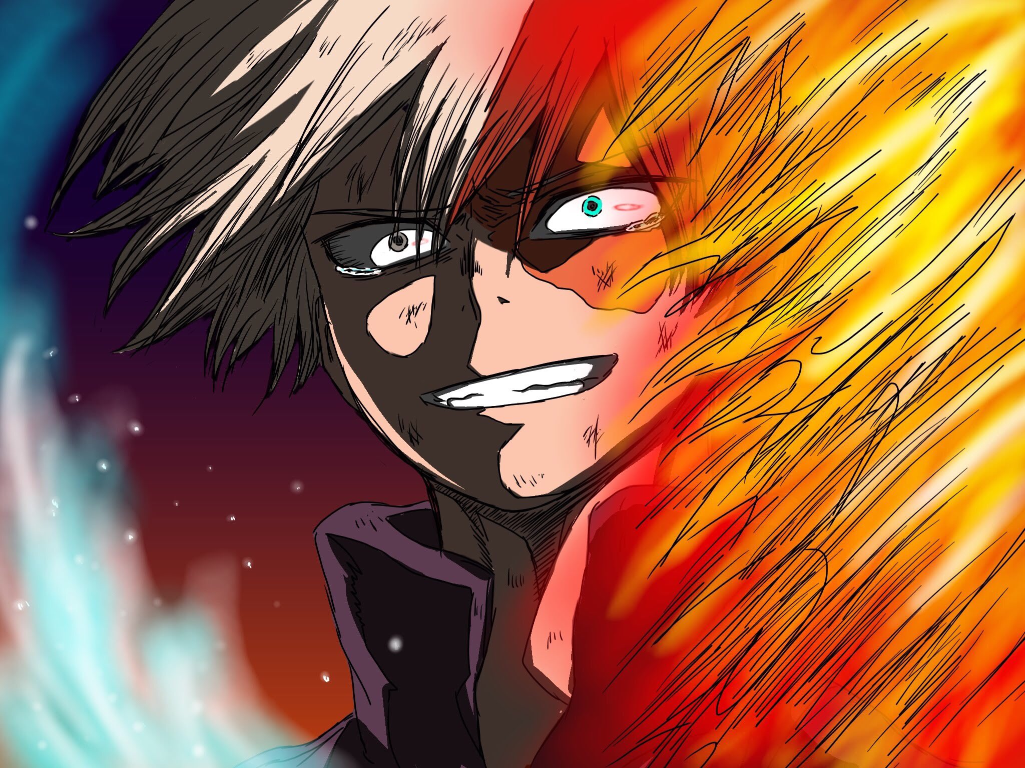 Taiyo Cycling Tv Juneさん Teshimajune のリクエストで 轟くん オリジン を描いてみた 焦凍 勝ちてぇくせに ちくしょう 敵に塩送るなんて どっちがふざけてるって話だ 俺だって ヒーローに 轟焦凍 僕のヒーローアカデミア 通勤電車落