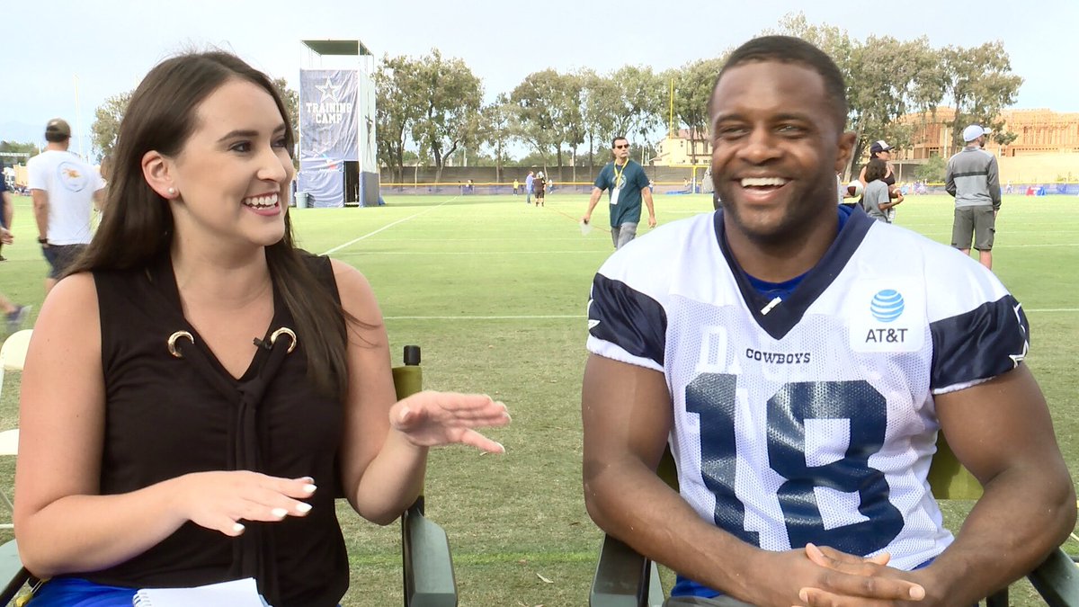 Sat down with former Packer and new Cowboy Randall Cobb today. 
Full story to come! #cowboys