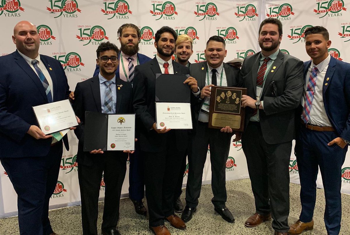 Our brothers had a great time at the 72nd Grand Conclave.  Meeting brothers from around the country and celebrating 150 years of the greatest fraternity to ever exist was an unforgettable experience! AEKΔΒ