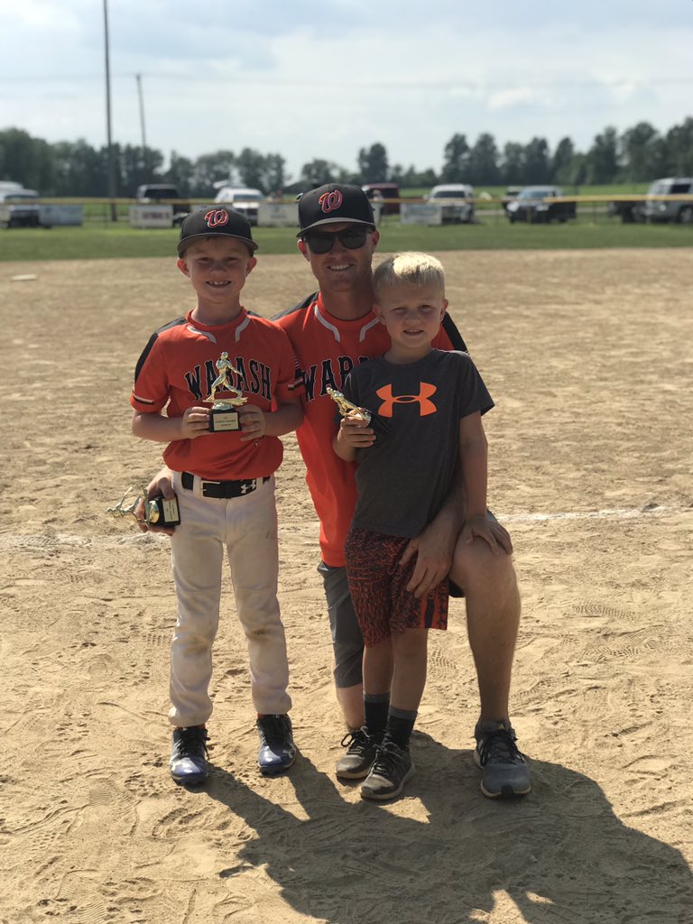 jarrodmckee's tweet photo. I couldn’t be more proud of and pleased with our boys of summer, Wabash Orange. They finished the season 15-4-1. They were amazing teammates, baseball players, and little humans. I haven’t had that much fun with a group of parents, kids, and coaches.
#TheseAreTheGoodDAys https://t.co/lCvxR1QrIQ