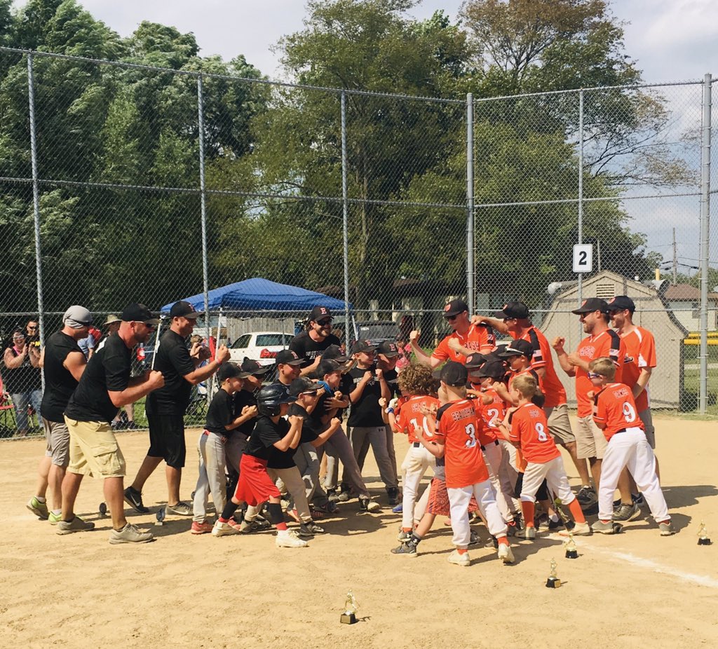 jarrodmckee's tweet photo. I couldn’t be more proud of and pleased with our boys of summer, Wabash Orange. They finished the season 15-4-1. They were amazing teammates, baseball players, and little humans. I haven’t had that much fun with a group of parents, kids, and coaches.
#TheseAreTheGoodDAys https://t.co/lCvxR1QrIQ