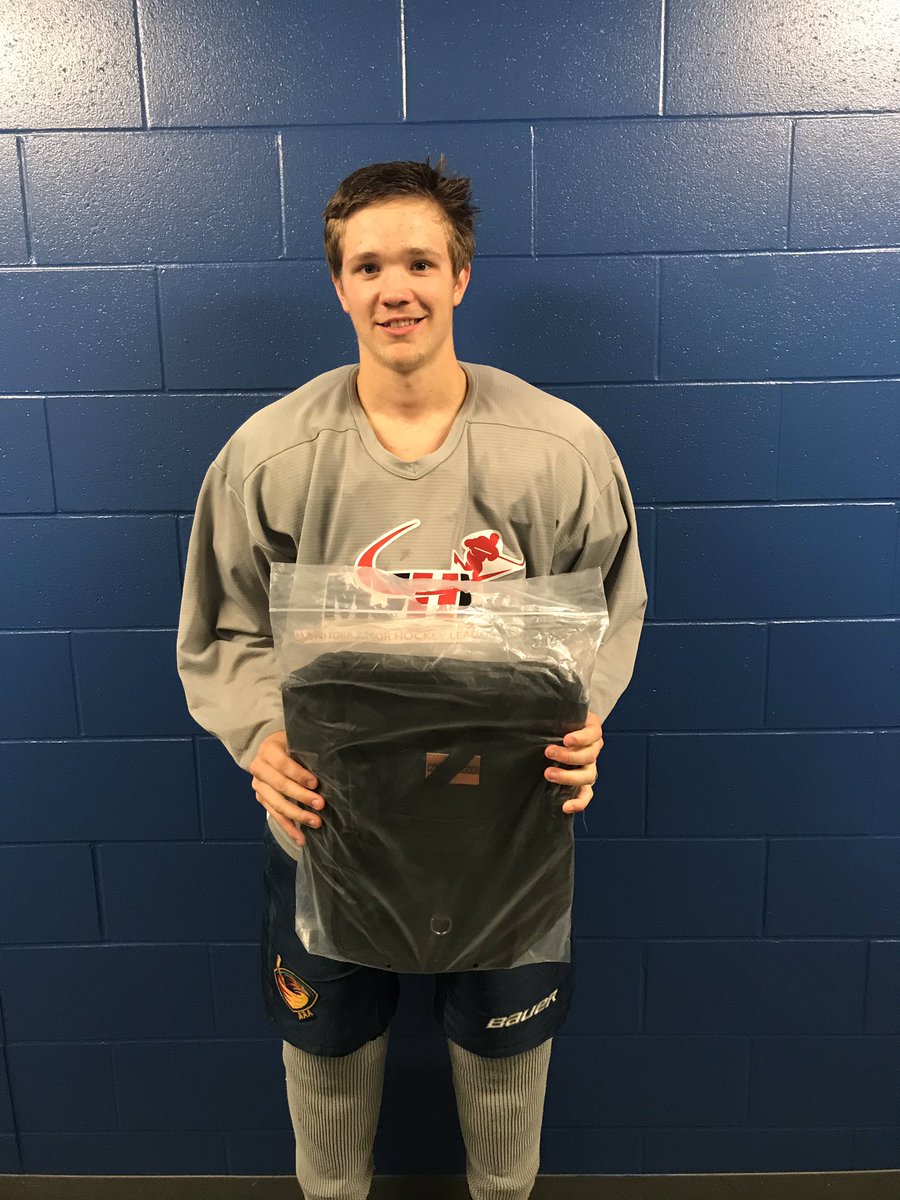 Game Star | Congratulations to <a href="/PortageTerriers/">Portage Terriers</a> Prospect F Kale Price who was named the #Zuieke Player of the Game for Team White in Game 6 of the 2019 #MJHL Prospect Development Camp.