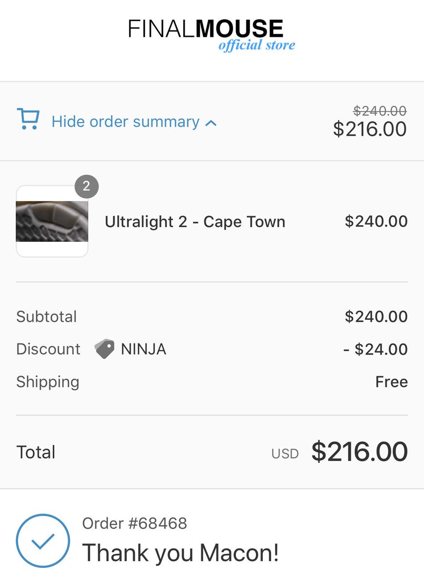 iiTrizz's tweet image. Giving away an already SOLD OUT $120 Finalmouse Ultralight 2 Cape Town. 

To enter: 

• Follow
• Like &amp;amp; RT

Picking a winner August 5th!