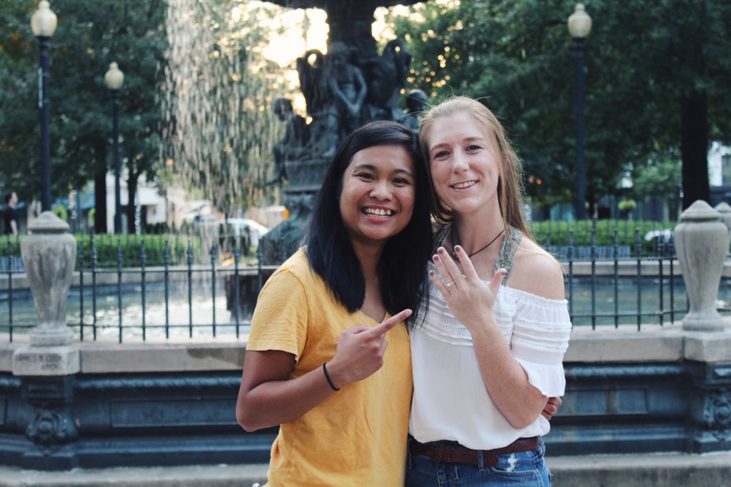 paulinp5's tweet photo. My best friend is engaged y’all! ❤️ https://t.co/KJ2fNfwDeg