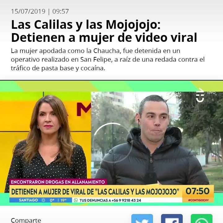 solange_clau's tweet photo. @ZFilosofa Sería lo mejor que le podría pasar a la comunidad, un #boxPopuli y así la detención de viejas flaites, dejaría de ser noticia 😡😡😡 https://t.co/gknu7gGyoX