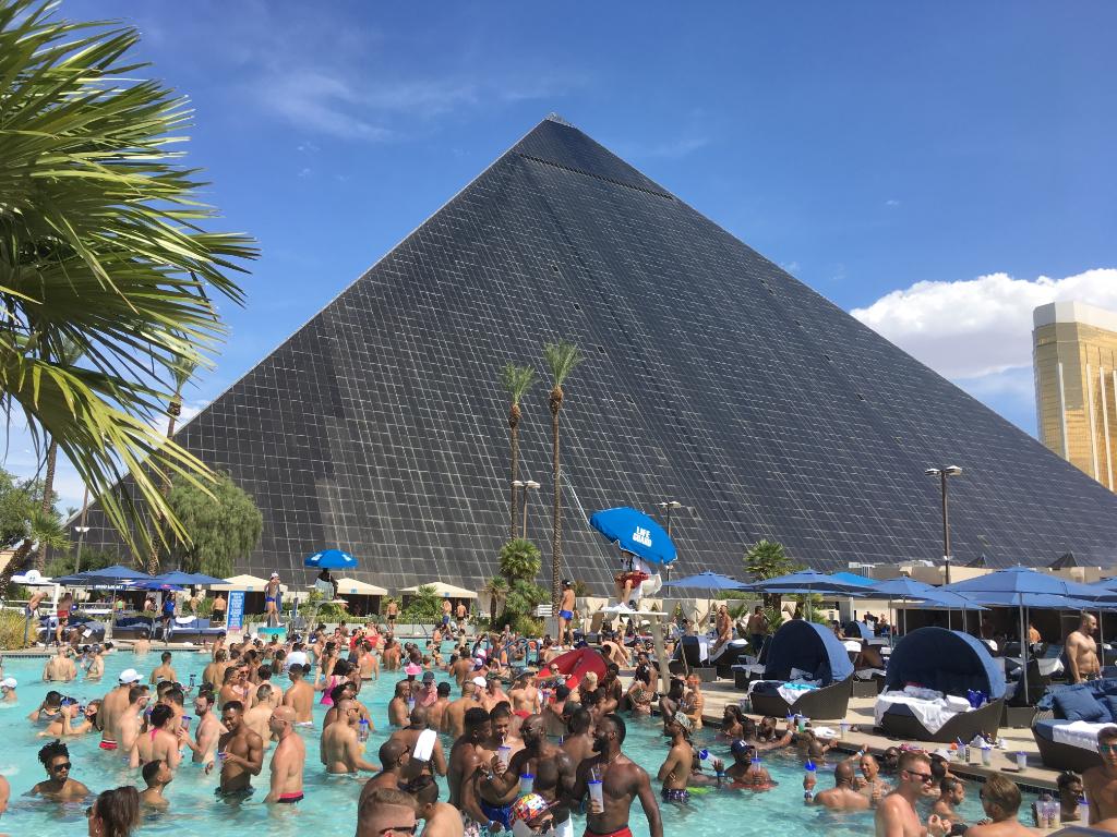 Luxor Hotel & Casino on X: Thank you for making Temptation Sundays the  best gay pool party in Vegas for 10 years! Join us every Sunday through  September:  #TemptMe  /