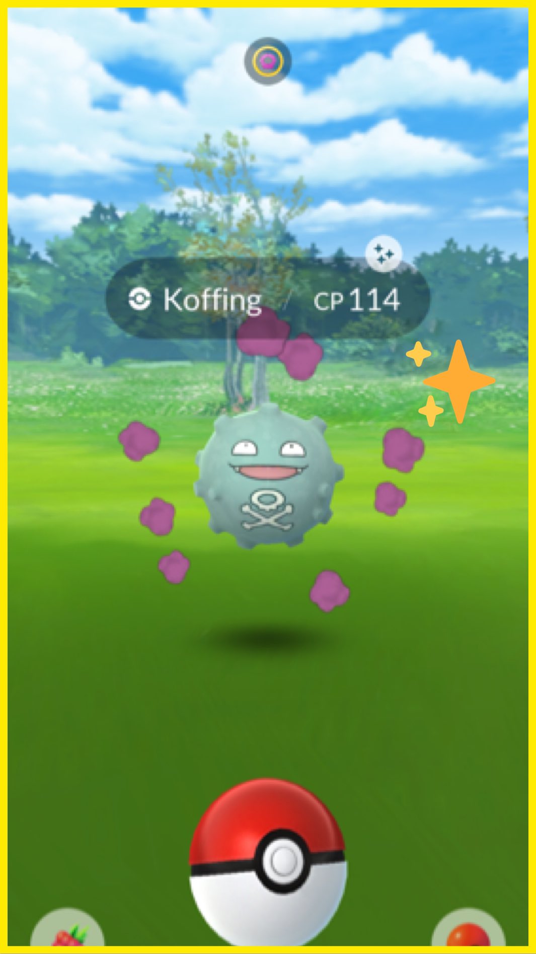 Asa Fujioka 出張で東京なう Caught A Shiny Koffing On The Train Ride To Work This Morning ポケモンgo Pokemongo ドガース Koffing 色違いポケモン Shinypokemon Teaminstinct T Co 5ey9qzwyiw Twitter