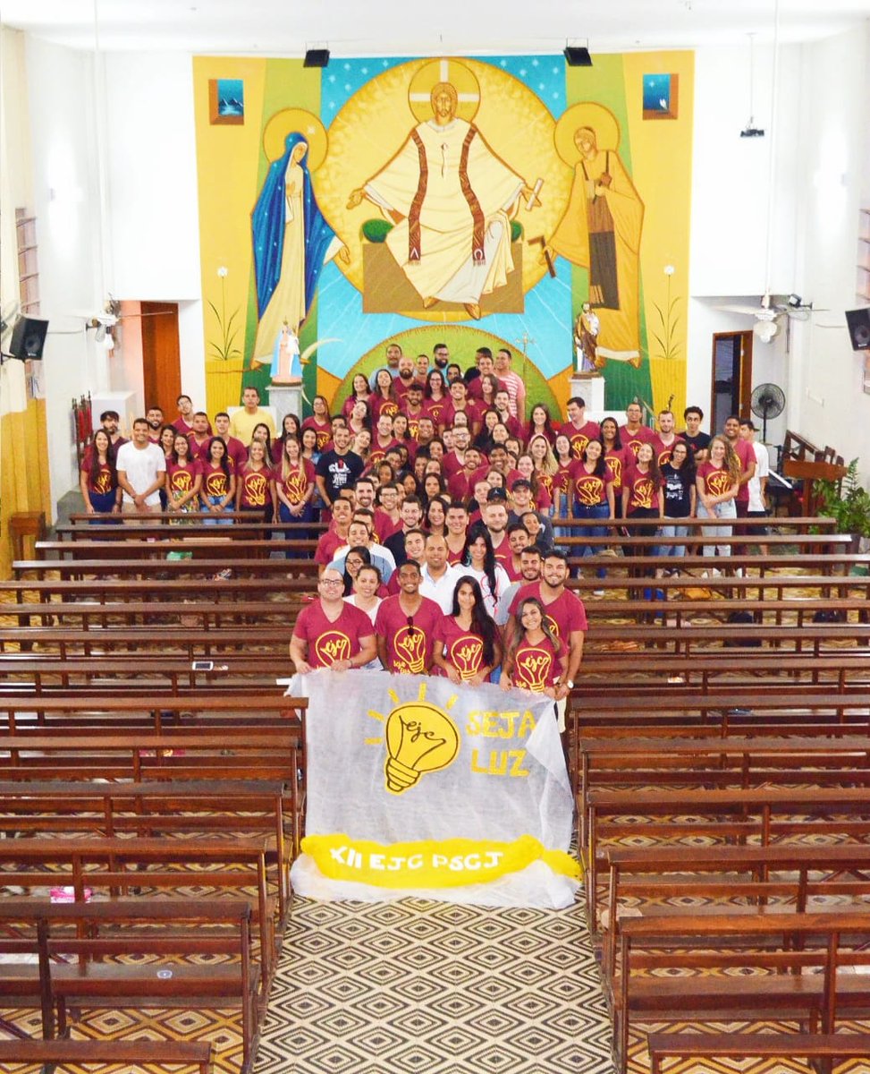 JorgeMaateus's tweet photo. SEJA LUZ!! XII EJC da Paróquia Sagrado Coração de Jesus https://t.co/DiFmC8LpFy