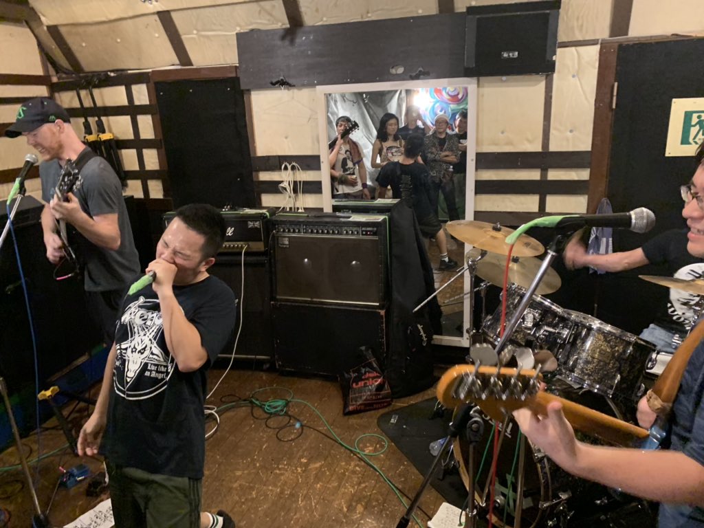 UGTWO's tweet photo. ドムスタでもっとBBQやりたいなー。EWC企画でした。
いよいよ来たな夏！！
#EXISTENCEWITHOUTCAUSE
#SUMMEROFDEATH
#VOGOS
#DANMUSH
#高円寺DOMSTUDIO https://t.co/ezm6oxOmsg