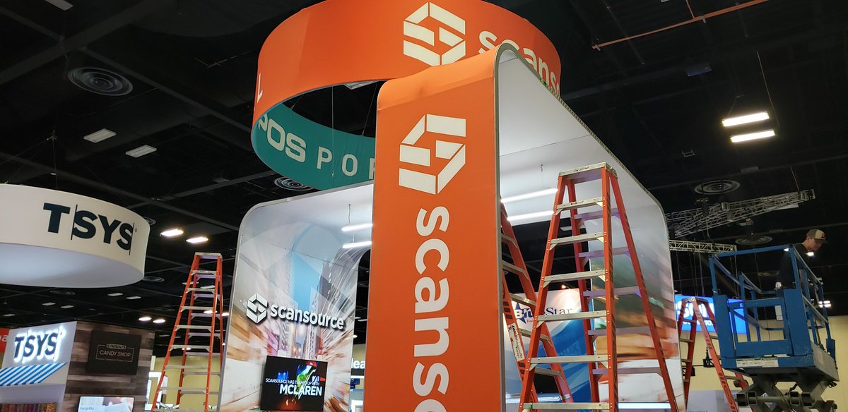 ScanSource's tweet photo. Some more images of the beautiful setting for #RSPAretailnow2019 here in #SanAntonio. That ScanSource and @POS_Portal booth (#201) is particularly pretty, isn't it?? ππ»ππ»ππ»
#retailnow2019 #keytosolutions @InsideRSPA https://t.co/Q2g2iHf2T4