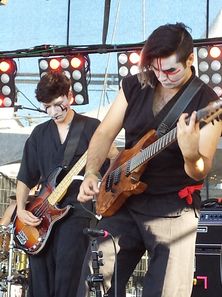 #yamantakasonictitan shredding up the stage🤘@AtomiqueEvents #atmq2019 #atomiqueevent #thephillipsbackyardweekender #backyardweekender #theweekender #pbw2019 #beerbeerbeerandcider