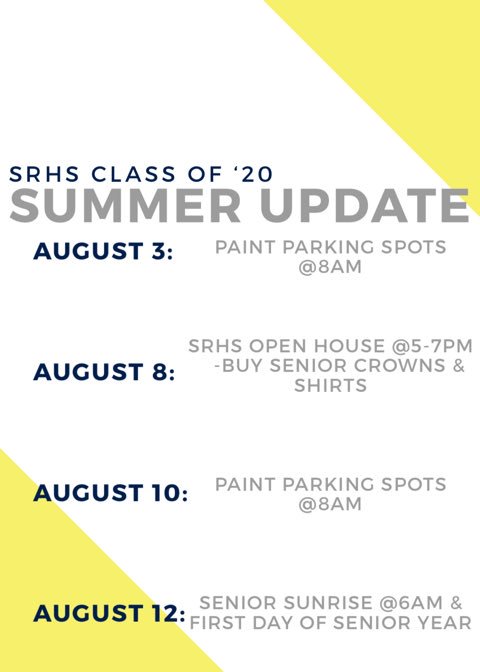 SRHS CLASS OF 2020 (@srhsclassof2020) on Twitter photo 