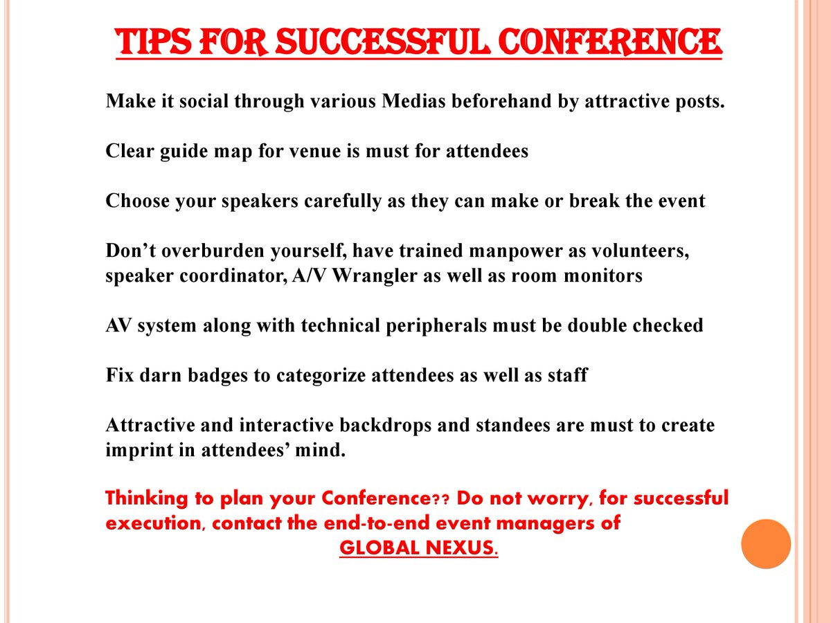nexglobal_2025's tweet photo. Caption- "Planning for hosting the conference?? Don't know from where to start..?? Keep Calm and Call Event Managers of Global Nexus.
#Tipsforconferences #Managersatwork #Eventsarefun #Positivevibes https://t.co/xHUgG9v6ws