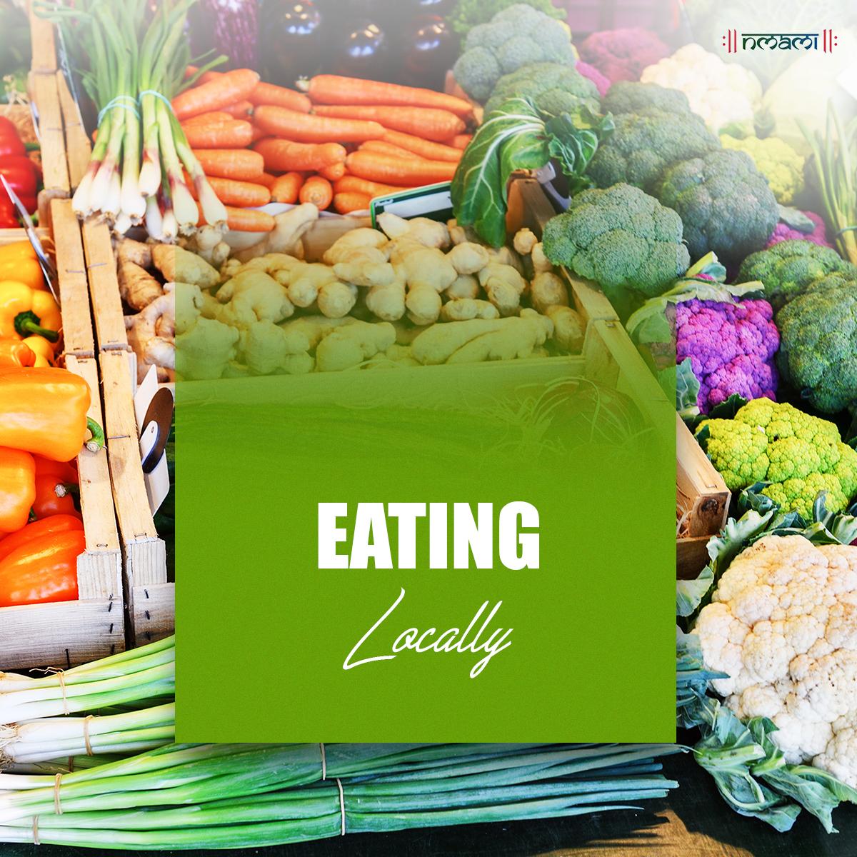 nmamilife's tweet photo. Want to preserve the environment? Want better health? Want only high quality produce? Go LOCAL! More on this, in today's blog. https://t.co/t73yI4LWhC #Blog #EatingLocally #EatTodayForTomorrow #NmamiLife @NmamiAgarwal https://t.co/ZX5X5FWy2Q