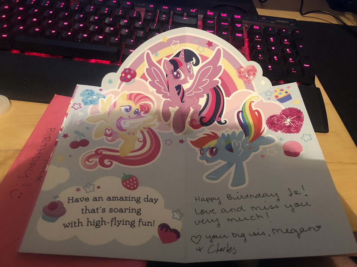 BoostWolf's tweet photo. My sister sent me this card. Holy shit lmao https://t.co/sopparrusy