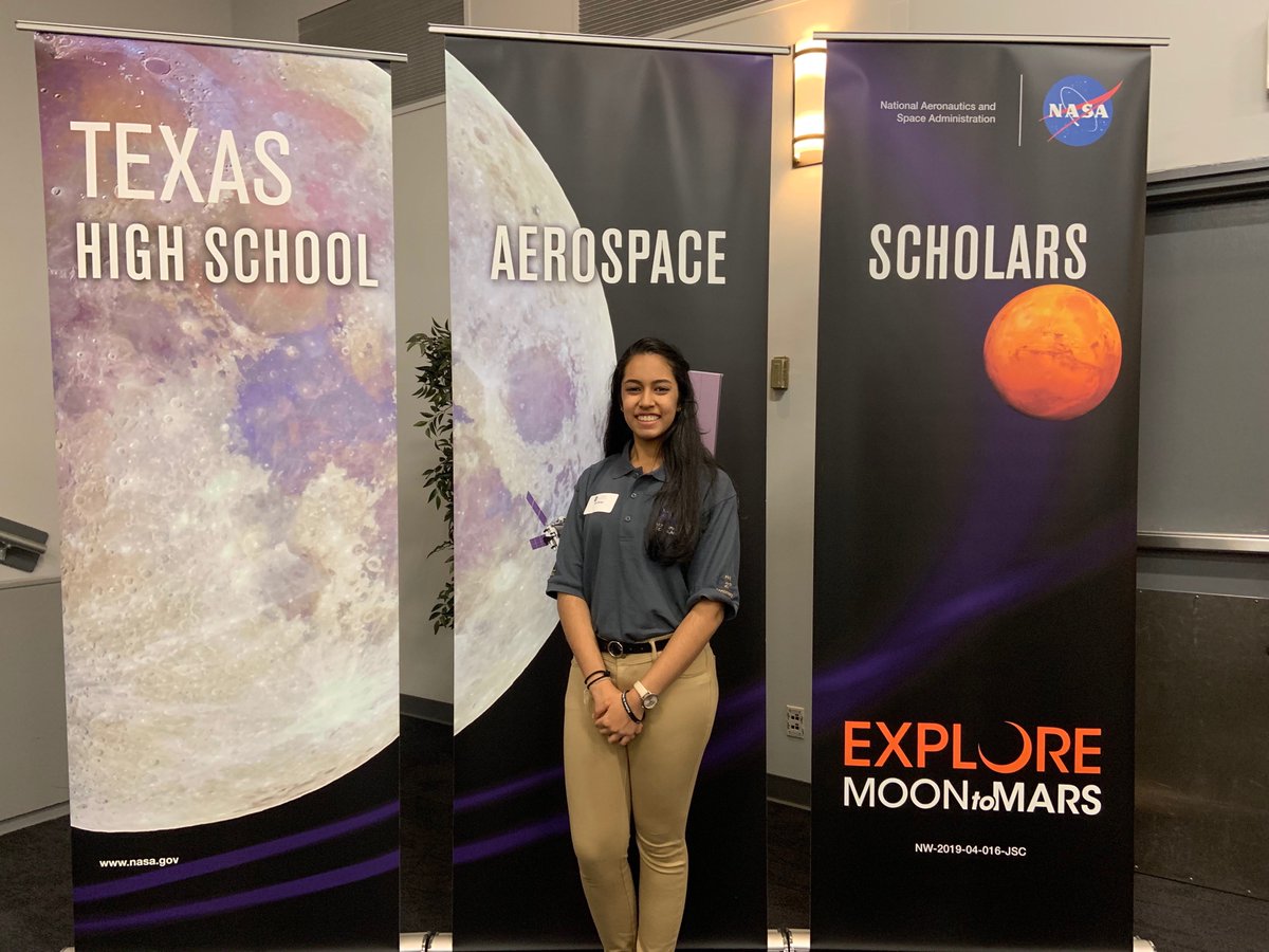 AditiMutagi's tweet photo. High School Aerospace Scholars program was an experience of a lifetime! Had great mentors, counselors, teammates; made lasting friendships; celebrated 20 yrs of HAS &amp; 50 yrs of the first moon landing! Thank you NASA for this invaluable, hands-on learning experience!! #NASAHAS https://t.co/ekPkar0rQQ