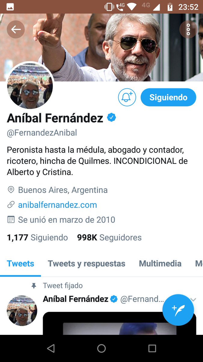 claudialelez's tweet photo. Te banco a morir...@FernandezAnibal, xq las convicciones, nunca se negocian, lealtad, se paga siempre con lealtad y compañero uds es el símbolo de esa palabra, que a muchos les queda grande y otros no la conocen!! https://t.co/yLqmOBGg7P