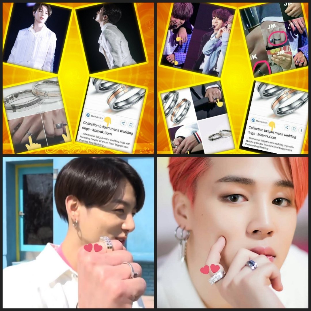 Semi Ia ㄱ노미팬달콤뀨 Slow V Twitter Asdfgh About The Bvlgari Rings That Jikook Uses Op Said That These Are Real Couple Rings That You Can Engrave On The Inner Side Of The Ring Op Said