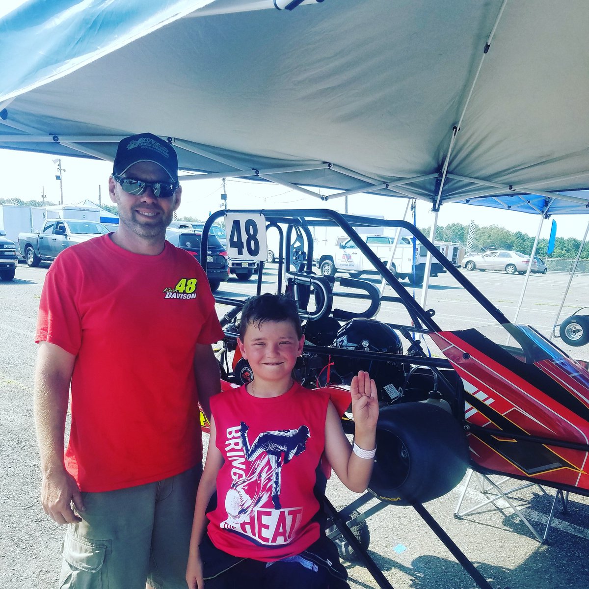 Jamielynn010681's tweet photo. This boy is setting goals for himself! New division means faster karts & more competitors! Faced his fears today & drove his fastest lap time yet! So proud of you! Keep up the great work Kevin! #settinggoals #finished4th #conqueryourfears ๐๐๐ https://t.co/E0YAgOKw1Z