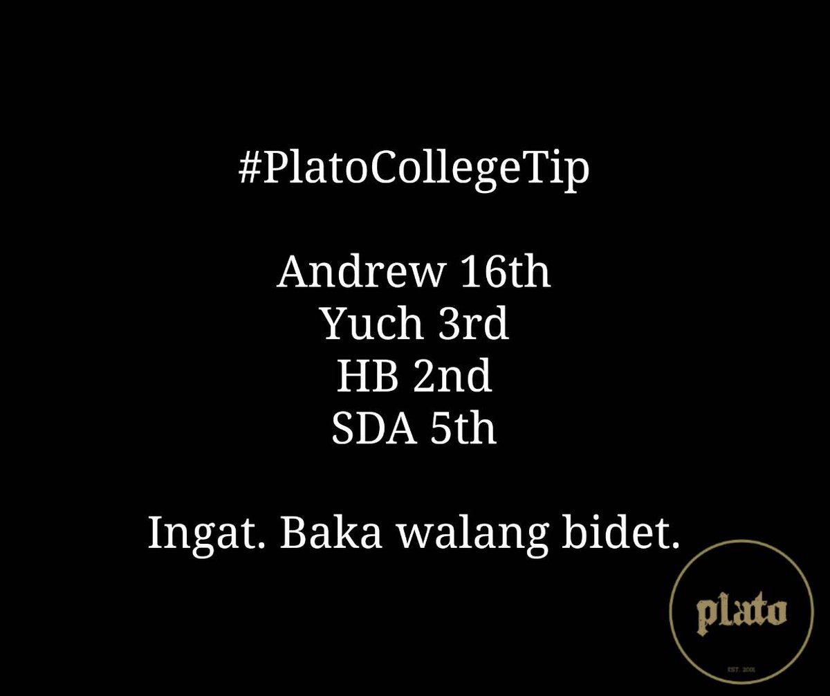 PlatoBarPH's tweet photo. Just in case kailanganin. You're welcome.

#WhereTraditionBegins #PlatoBarPH #PizzaMonday https://t.co/0hmVY5Bams