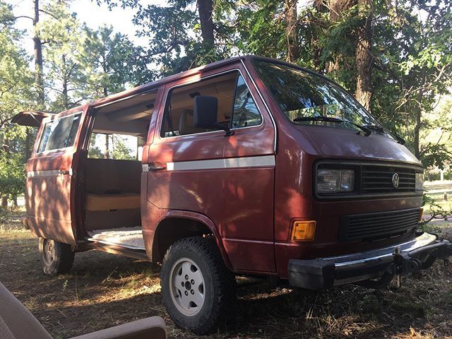 SailBangarang's tweet photo. Taking our #van #camping for the first time! #vanlife https://t.co/IvUN8HO74D