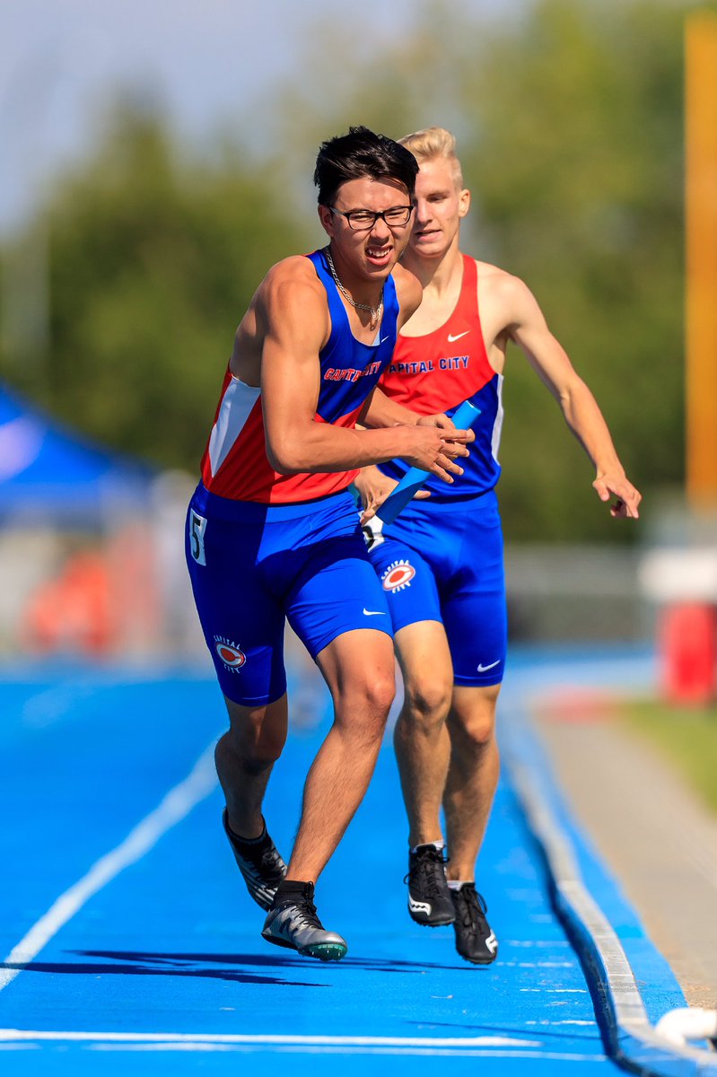 RobertAntoniuk's tweet photo. Throw-back to 7 days ago when Capital City Track Club @CapitalCityTC went for GOLD in the Boys 4x400 Metre Relay!!!
@athleticsab @BodyByFish @coachblade #SherwoodPark #Alberta #trackandfield #ImSlacking https://t.co/w2YUC2SR4n