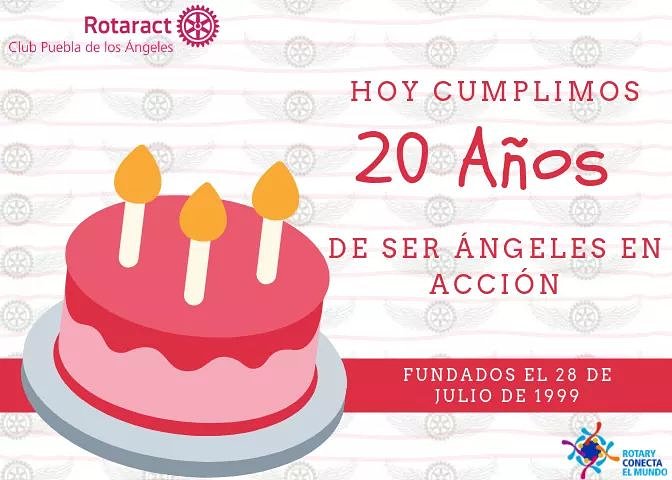 RotaractAngels's tweet photo. Seguimos celebrando! 

20 años de ser Ángeles en Acción

#SerÁngelEsUnPrivilegio https://t.co/pEfGmrrZlB