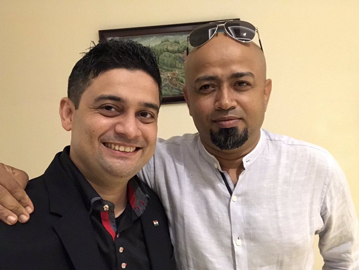nakulshenoy's tweet photo. Canโt believe I have known this man for over 15 years now! Thanks #DJThomas for a fantastic event yesterday at #Mysore. https://t.co/9cfGfTeZLJ
