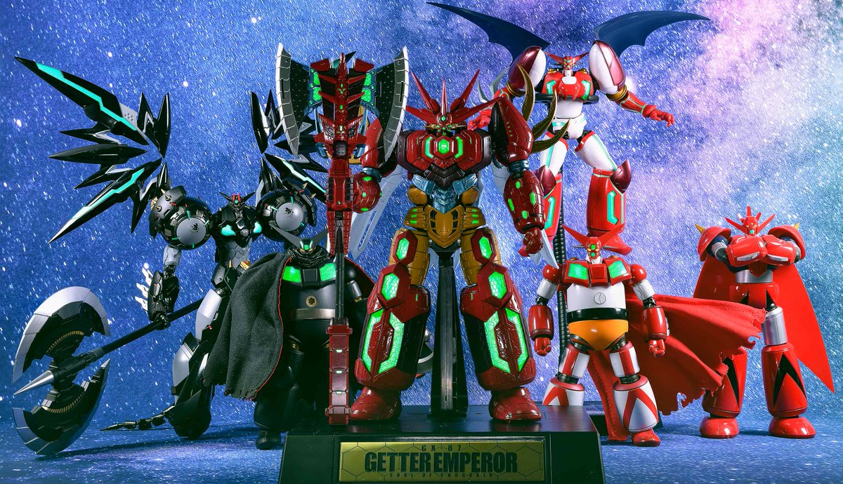 c030404's tweet photo. Getter Emperor III https://t.co/5AtF0OboXI
