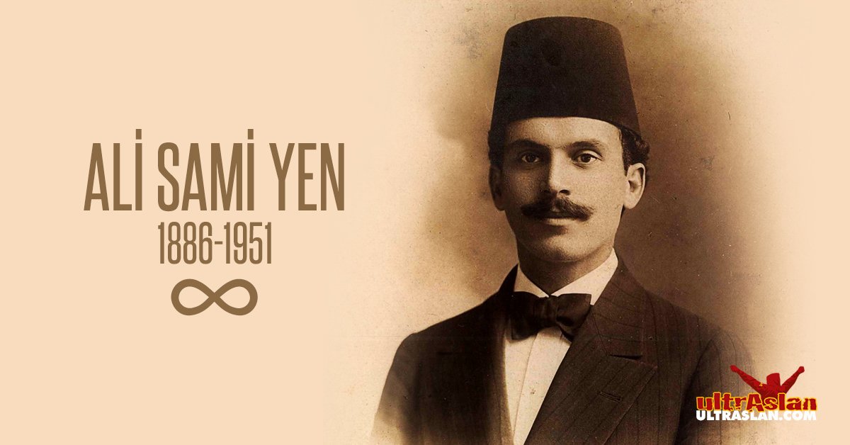 ultrAslan's tweet photo. Galatasaray'ımızın kurucusu, ilk başkanımız ve ilk sporcularımızdan Ali Sami Yen'i, ölümünün 68.yılında saygıyla anıyoruz. #ultrAslan https://t.co/khmtWHkHQc https://t.co/FJfizF7jJa